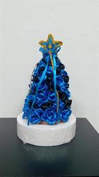 ALBERELLI CREATI A MANO CON COLORI E SIMBOLO DELLE SQUADRE DA CALCIO