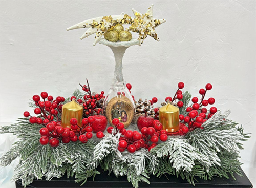 CREAZIONE NATALIZIA CREATA A MANO