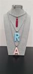 COLLANA CON LETTERA. LINEA SARNIRO