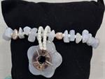 BRACCIALE CON PIETRE DI FIUME
